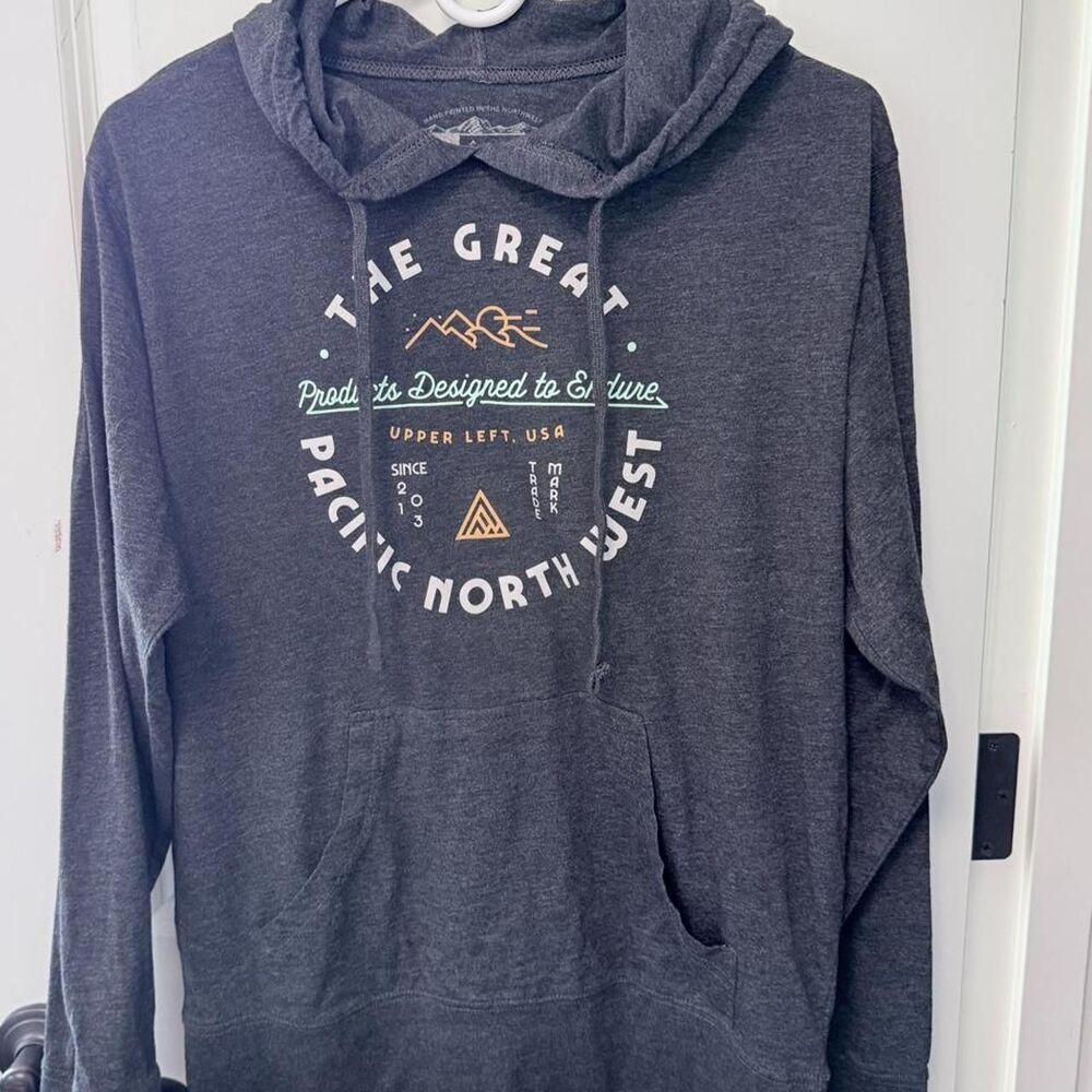The-great Women's Grey Hoodie